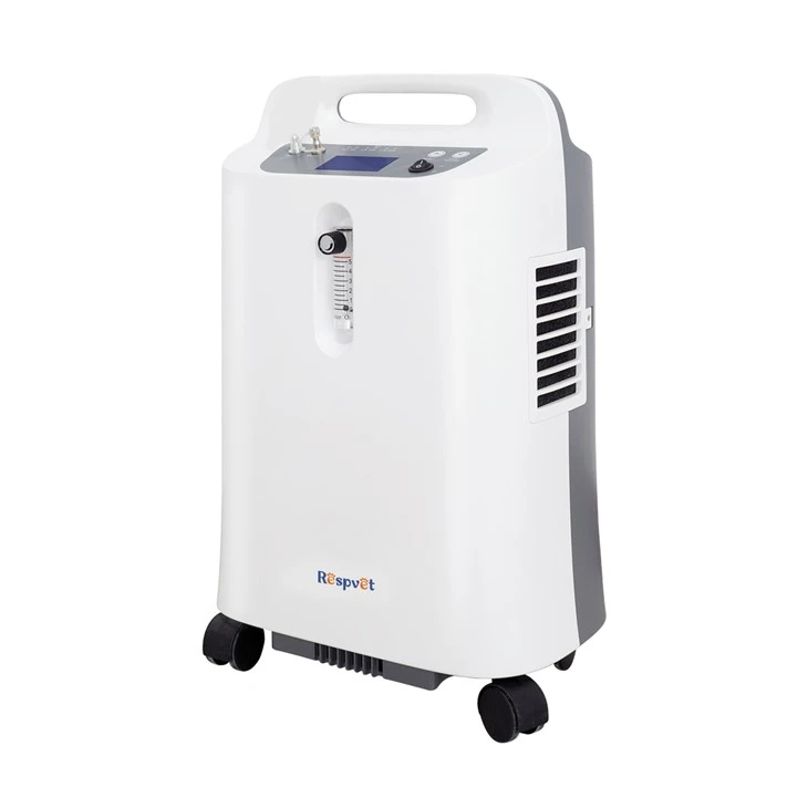 Customizes Oxygen Supply To Pet's Weight And Condition New Adjustable Flow Rate 5L Veterinary Oxygen Concentrator factory