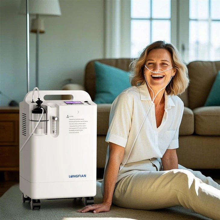 Medical Instrument High Purity Portable 5L Oxygen Concentrator JAY-5BW factory