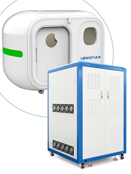 Máquina concentradora de oxígeno médico, alta presión, alto flujo, bien diseñada, oxigenador de terapia de oxígeno