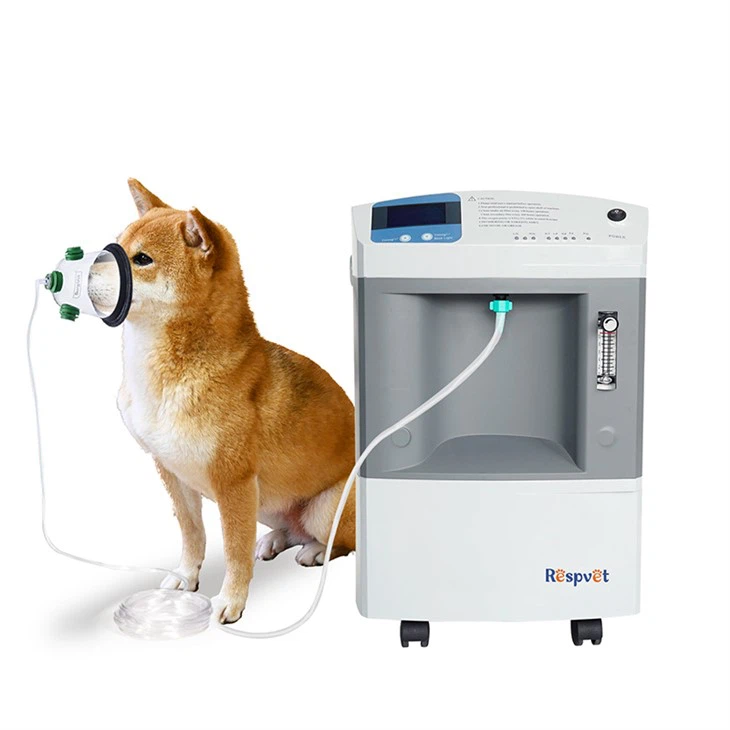 Concentrador de oxígeno veterinario serie Longfian para veterinaria
